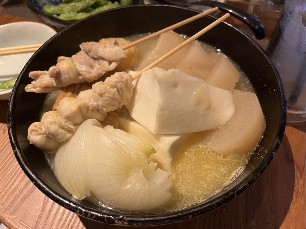 東京「新橋」【水炊きおでん ヤマニ Mizutaki Oden Yamani 】車站旁超人氣關東煮居酒屋 ！