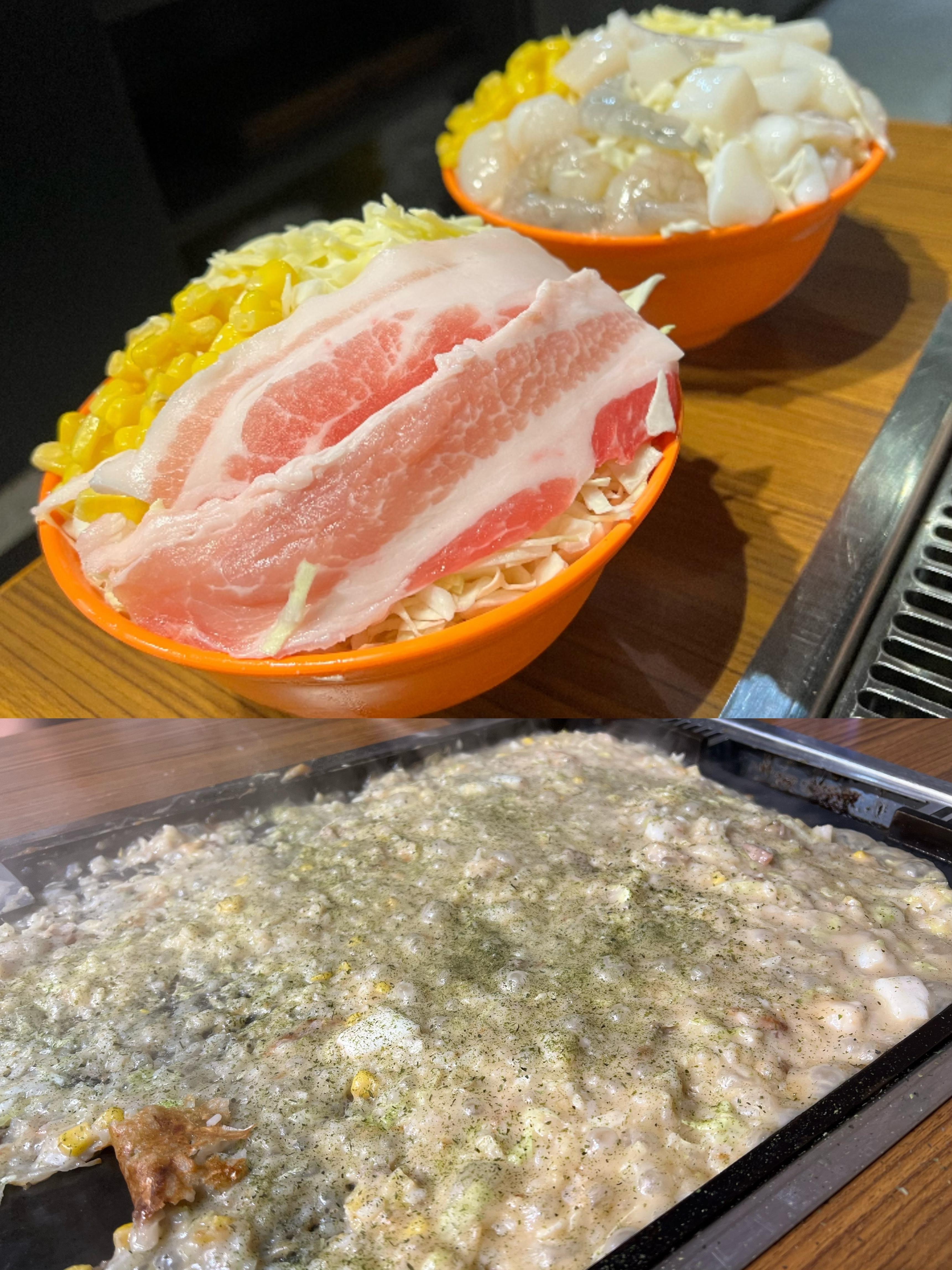 台北國父紀念館站餐廳推薦【月島文字燒】~道地日式美味,桌邊現煎超香!